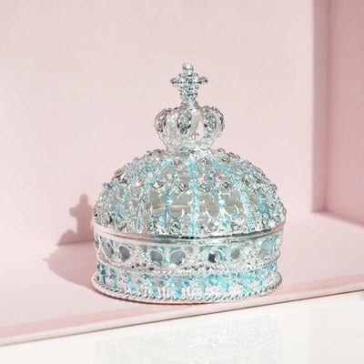 Crown Ring Jewelry Box Holder for Wedding Day