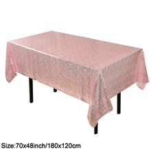 Load image into Gallery viewer, Rectangular Sequin Glitter Table Covers-Tablecover For Wedding-Any Party Decoration
