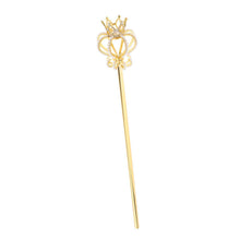 Load image into Gallery viewer, Fairy Wands - Princess Scepters in Silver and Gold - Costume Prop - Mis Quince Decoration

