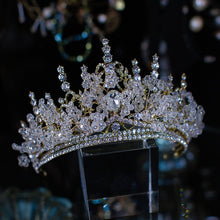 Load image into Gallery viewer, Glamour Princess Tiaras - Crowns Headpiece for Bride or Quinceanera 
