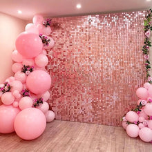 Load image into Gallery viewer, Party Background Glitter Look Curtain Glitter Backdrop Wedding - Party Decoration
