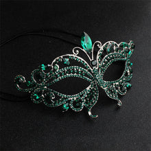 Load image into Gallery viewer, High-end Luxury Masquerade Princess Rhinestone Mask

