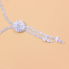 Load image into Gallery viewer, New Arrival Elegant Lariat Dangle Necklace Evening Jewelry Set - Bridal - Quinceanera
