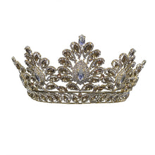 Load image into Gallery viewer, European Grand Crystal Crown for Bride or Quinceanera

