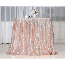 Load image into Gallery viewer, Sequin Rectangular Table Skirting for Party Tables - Wedding Decoration-Party Linen
