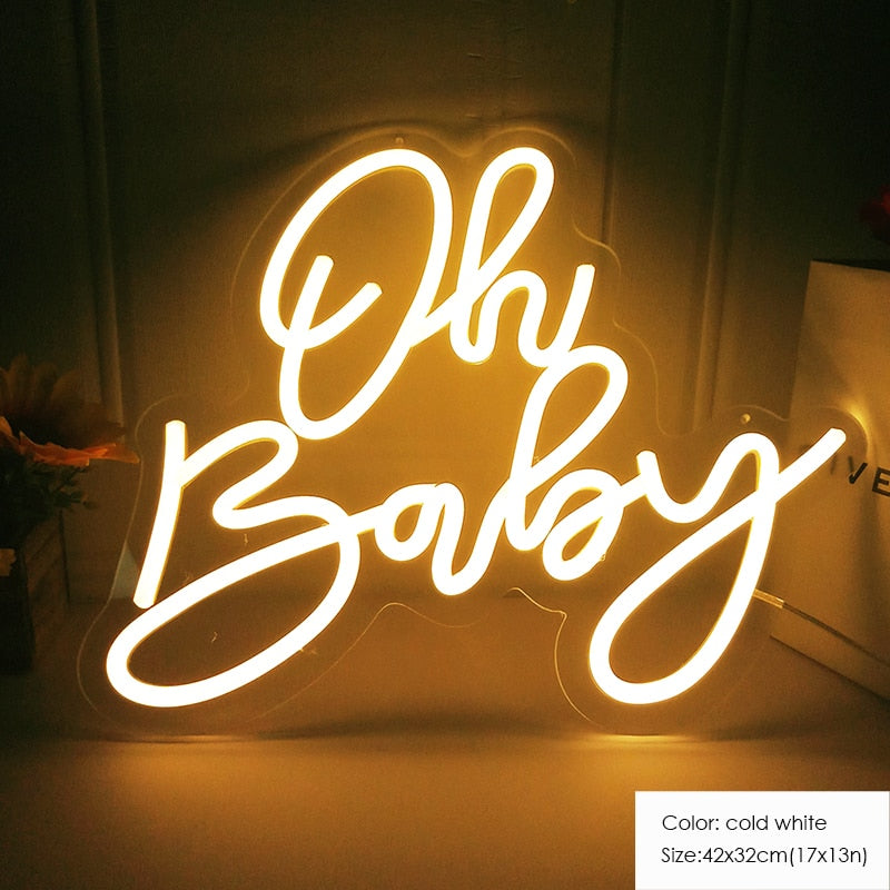 Acrylic Neon Signs Made For Indoor Wedding-Birthday or Any Party Decoration