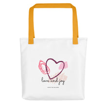 Load image into Gallery viewer, Heart Silhouette Personalized Design Tote bag
