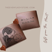 Load image into Gallery viewer, Personalized Wallets High Quality PU Leather- Custom Photo Wallet-Great Bridal Party Gift
