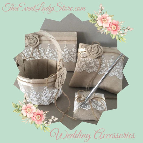 Rustic wedding accessories