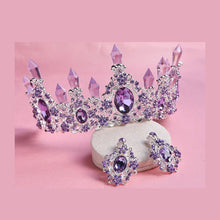 Load image into Gallery viewer, Icicles Crystal Rhinestone Tiaras - Crowns for Princess Quinceañera or Wedding
