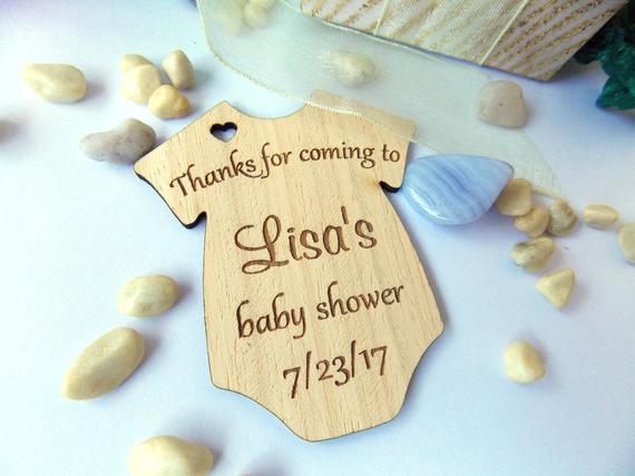 Personalized Onesie-Baby Shower Save the Date Magnets or Favor