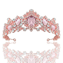 Load image into Gallery viewer, Fabulosa Princess Quinceanera Tiara Headpiece - Mis Quince Crown
