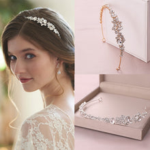 Load image into Gallery viewer, Bridal Headband Delicate Rhinestone Crystal-Jewelry Wedding Hair Accessory
