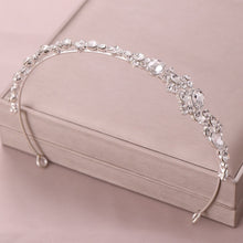 Load image into Gallery viewer, Bridal Headband Delicate Rhinestone Crystal-Jewelry Wedding Hair Accessory
