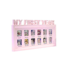 Load image into Gallery viewer, 12 Month Baby Photo Frame - My First Year
