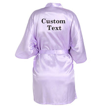 Load image into Gallery viewer, Personalized Bride-Bridesmaids Robes-Wedding Robe-Team Bride Gifts-Bridal Shower
