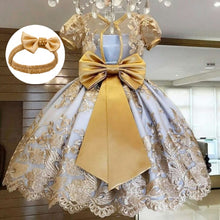 Load image into Gallery viewer, Ultra Elegant Embroidered Flower Girl&#39;s Dresses-Ages-12M to 24 Months-Wedding Dresses-Birthday
