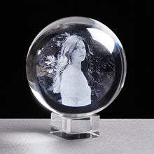 Load image into Gallery viewer, Personalized Crystal Photo Ball Customized Picture Sphere
