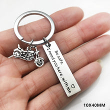 Load image into Gallery viewer, Keychain Gift for Groom-Husband-Girlfriend-Boyfriend-Biker Souvenir Present
