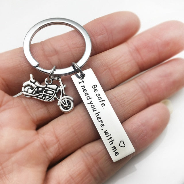 All Occasion Gift Drive Safe I Need You Here with Me Keychain Girl for Boy - Party Favors