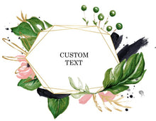 Load image into Gallery viewer, Personalized Custom Name  Flower Print  Wedding Bride Team Robes Bridal Party Robes Bridesmaid Robes gift
