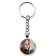 Load image into Gallery viewer, Personalized Photo Pendants Custom Keychain Photo Of Your Baby Child Mom Dad Grandparent Loved One Gift For Family Member Gift
