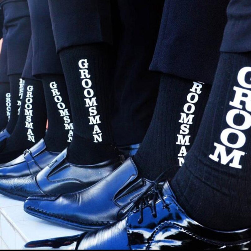 Wedding Party Socks, Wedding Socks, Groom Socks, Best Man Socks, Groomsman Socks, Groomsmen Socks, Groomsmen Gifts