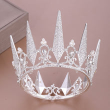 Load image into Gallery viewer, Totally Royal Wedding Crown for Bride-Queen or Quinceañera Princess
