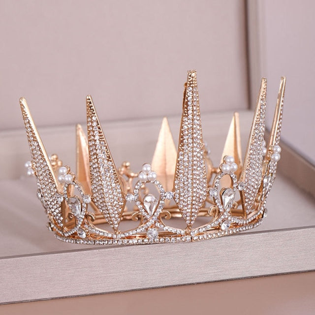 Totally Royal Wedding Crown for Bride-Queen or Quinceañera Princess