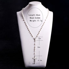 Load image into Gallery viewer, Imitation Pearl Orthodox Holy Rosary - Wedding-Communion Gift
