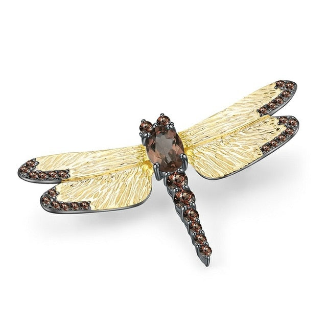 Handmade Dragonfly Brooches For Women - Fine Jewelry