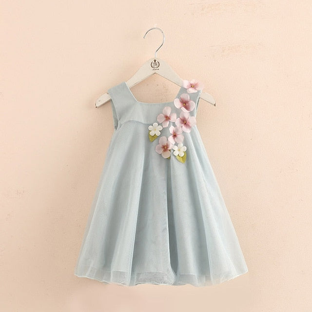 Princess Sleeveless Kids Big Girl Party Dress Size 2-12 Years Old Chil –  The Event Lady Store