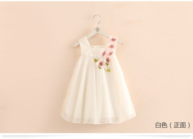Princess Sleeveless Kids Big Girl Party Dress Size 2-12 Years Old Chil   The Event Lady Store