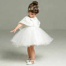 Load image into Gallery viewer, 2pcs Set Baby Girl Outfit For Special Occasion Christening - Wedding Flower Girl Dress
