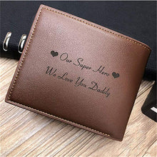 Load image into Gallery viewer, Personalized Wallets High Quality PU Leather- Custom Photo Wallet-Great Bridal Party Gift
