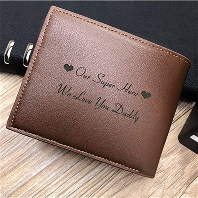 Personalized Wallets High Quality PU Leather- Custom Photo Wallet-Great Bridal Party Gift