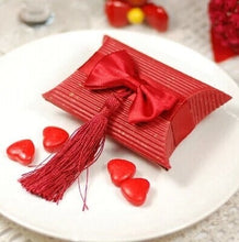 Load image into Gallery viewer, Laser Cut Fancy Favor Candy Boxes in Assorted Colors-for Weddings- Quinceaneras
