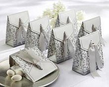 Load image into Gallery viewer, Laser Cut Fancy Favor Candy Boxes in Assorted Colors-for Weddings- Quinceaneras
