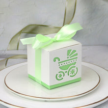Load image into Gallery viewer, 20/50/100pcs Footprint Candy Favor Box-Baby Shower-Party Favor Boxes- Baptism Container Gift Box
