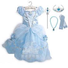 Load image into Gallery viewer, Luxury Fairy Princess Girls Dresses-Gowns Fairy-Playtime-Halloween Costumes

