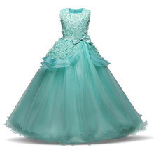 Load image into Gallery viewer, Lovely Flower Girl or Party Tulle Dress Teenagers Dress For Girl Clothes Children-Junior Prom

