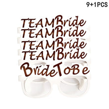 Load image into Gallery viewer, 23pcs Bride To Be Team Bride Props Wedding Lady Party Bridal Shower MISS TO MRS Bachelor Party Supplies
