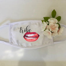Load image into Gallery viewer, Bride Tribe Face Masks for bachelorette bridal shower bride to be
