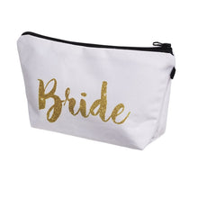 Load image into Gallery viewer, Bride to Be Accessories Bridal Shower sashes-veil-pouches-bracelets-team bride pin
