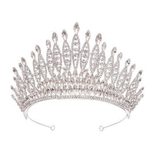Load image into Gallery viewer, Bridal Head Jewelry Artificial Crystal Rhinestone Inlaid Bride Crown Headband

