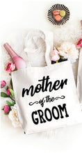 Load image into Gallery viewer, Mother Of The Groom bride to be tote Bag bridal shower Wedding Engagement Bachelorette Party decoration supplies gift present
