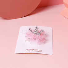 Load image into Gallery viewer, Chiffon Boutique Princess Crown Headbands for Infant and Toddler Baby Girls
