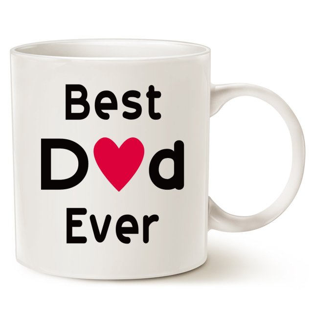 Best Dad Ever Mug Ceramic 11oz Coffee Mug Fathers Day Mug Best Daddy Mug Cup Gift for Dad