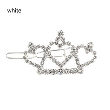Load image into Gallery viewer, Doggie- Kitty- Crowns-Small Dogs or Cat Faux Pearl or Rhinestone Tiara- Pet Bows-Hair Clips
