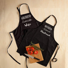 Load image into Gallery viewer, Classic Husband and Wife Aprons-Mr Mrs Newlyweds Gift
